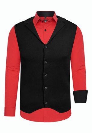 Rusty Neal Tweedelig pak met overhemd en vest