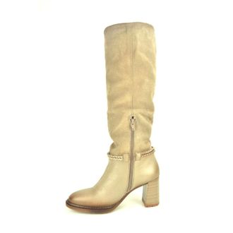 Hispanitas FronsBot DH. 6cm - Dames - Schoenen - Beige - Maat: 39 EU