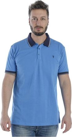 Trussardi 52T001141T000784Azzurroblu - Heren - Polos - Blauw - 2XL - Tops