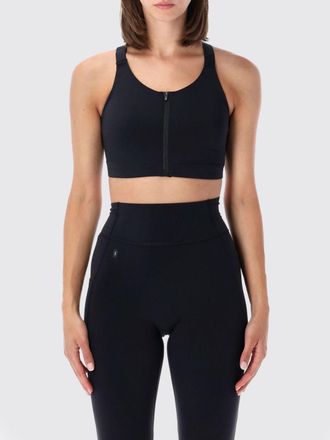 On Running Cropped Zip-Up Sports Top in Recycled Polyester