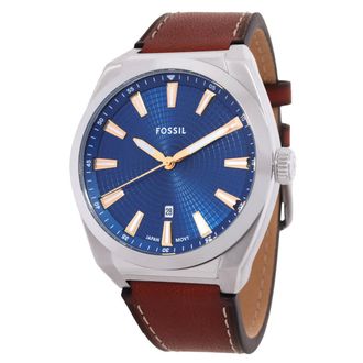 Fossil Everett Quartz Blue Dial Mens Watch FS6115