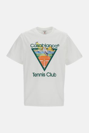 Casablanca Maglietta Tennis Club Icon Printed Classic