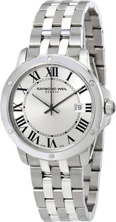 Raymond Weil Tango Silver Dial Steel Mens Watch 5591-ST-00659