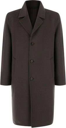 low brand Abrigo de botonadura sencilla - Coats - Hombre - Marr&oacute;n - XL