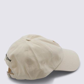 Maison Kitsun&eacute; Mens Hats Noble Beige _100 % Co