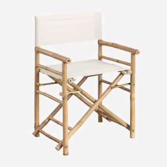 Sklum Silla De Director Plegable En Bamb&uacute; Woody Sklum
