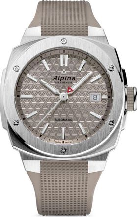 Alpina Alpiner Extreme Automatic 40.5mm - men - stainless steel/Rubber - One Size - Neutrals