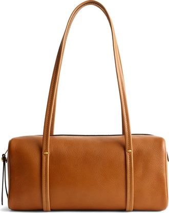 Madewell The Brioche Leather Shoulder Bag in Warm Coffee at Nordstrom