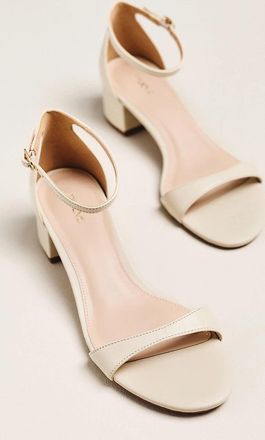 Maeve Ankle-Strap Low Block Heels