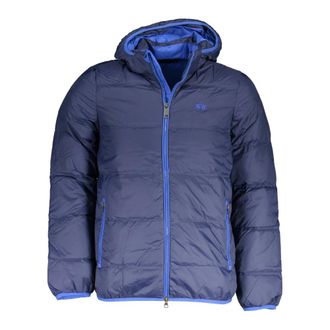 La Martina Long Sleeve Jacket - Heren - Winterjassen - Blauw - XL - Leer - Jassen