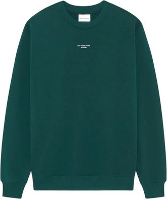 Dr&ocirc;le de Monsieur Hombre, Sudaderas, Verde, Talla: S