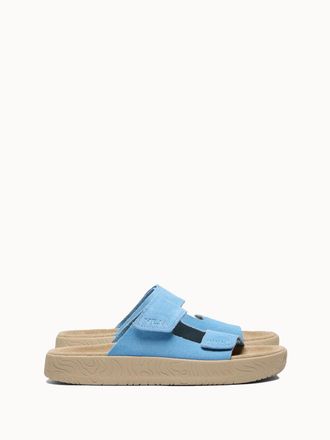 Veja Womens Etna Suede Sandal In Blue