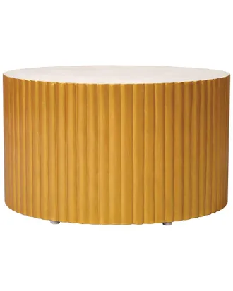 Seasonal Living Scallop Zanzibar Concrete Coffee Table