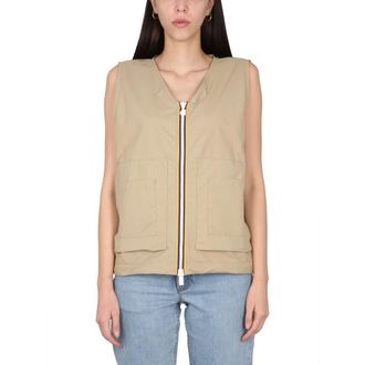 K-Way Barnel 2.1 Amiable Silver - Dames - Jassen - Beige - Maat: L