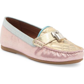 Kurt Geiger Brixton Moc Toe Loafer in Open Grey at Nordstrom Rack, Size 8.5Us / 39Eu