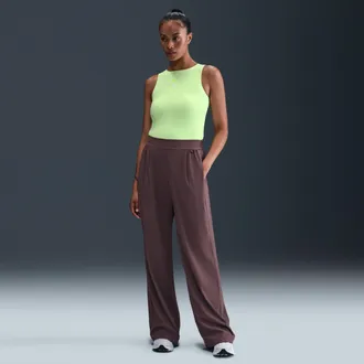 Nike Womens Form Tank Top Bodysuit in Yellow | HQ7006-701