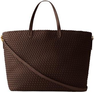 Naghedi Geneva Weekender Tote in Chocolate at Nordstrom