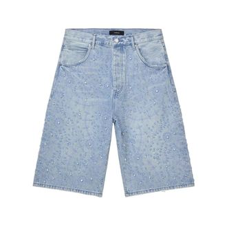 Purple Heren, Korte broeken, Blauw, Maat: W32 Katoen