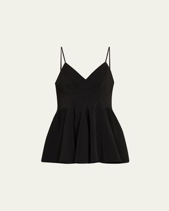 Ashlyn Remi Pleated Cady Blouse