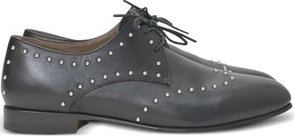 Hermès Mocassini Oxford con borchie 200mm - Nero