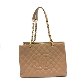 Chanel Pre-owned Leather chanel-bags - Dames - Pre-owned - Bruin - Maat: ONE Size Leer