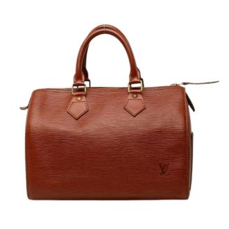 Louis Vuitton Pre-owned Speedy 25 - Dames - Pre-owned - Bruin - Maat: ONE Size Leer