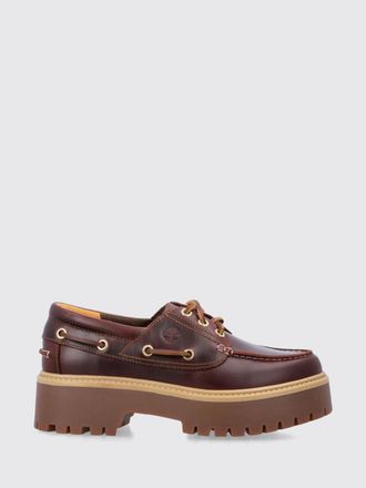 Timberland Mocassino Stone Street Boat Timberland in pelle