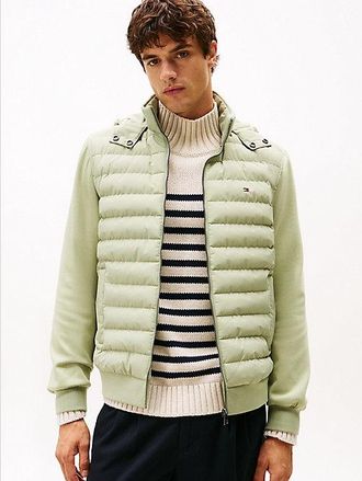 Tommy Hilfiger Mixed Panel Zip-Thru Hoody