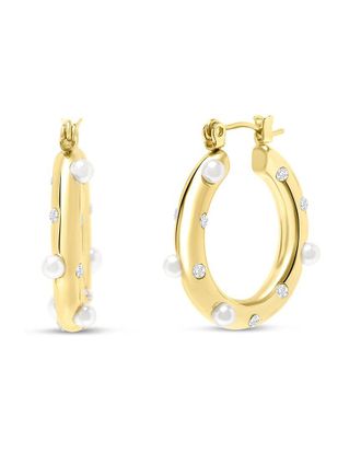 Bruno Magli Plated Earrings