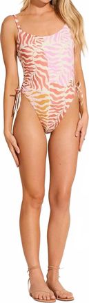 Vitamin A One Piece Gemma Swimsuit In Desert Floral