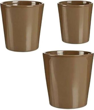 OEM Juego De Macetas - Ibergarden - Multicolor - 45,5 X 32,5 X 18 Cm - Para Uso En Interiores - Est&aacute;ndar