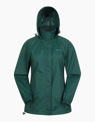 Mountain Warehouse Womens Mountain Warehouse Womens/Ladies Pakka II Waterproof Jacket - Green - Size: 16
