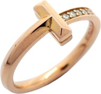 Tiffany & Co. Pink Gold (18K) Band Ring (Pre-Owned)