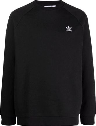 adidas originals Adicolor Essentials Trefoil Crewneck Sweatshirt Black H34645