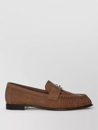Fendi suede loafers