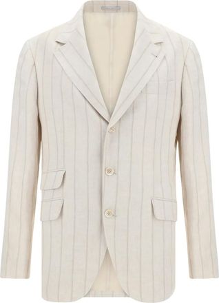 Brunello Cucinelli Blazer in lino - Toni neutri