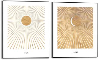 Reinders Poster »Sonne und Mond«
