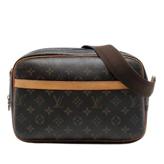 Louis Vuitton Pre-owned Cross Body Bags, female, Brown, Size: ONE SIZE Pre-owned Vintage Fabric Crossbody Bag