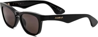 Marni Zasth Zonnebril - Dames - Zonnebrillen - Zwart - 52 MM - Accessoires