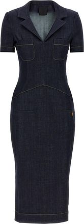 Givenchy Dark Blue Denim Dress