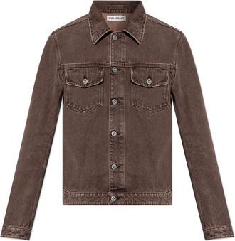 Our Legacy Origin Jacket - Heren - Spijkerjassen - Bruin - XL - Katoen - Jassen