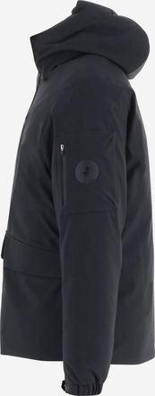 Save The Duck Technical Nylon Hooded Jacket - Black
