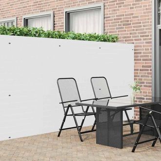 Berkfield Home Garden Fence Double-Sided White 1.8x3 m PVC