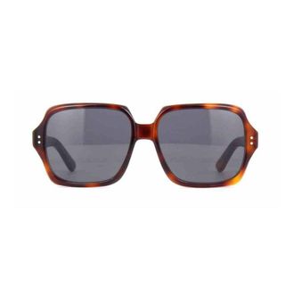 Celine Square Full Rim Sunglasses - Havana