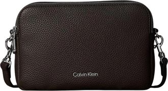 Calvin Klein Logo Strap Camera Bag - Dames - Schoudertassen - Bruin - ONE Size - Tassen
