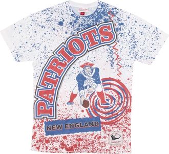 Mitchell & Ness Uomo, Top, Multicolore, M, new