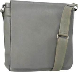 Louis Vuitton Pre-owned Cross Body Bags, female, Gray, Size: ONE SIZE Pre-owned Vintage Cross Body Bag