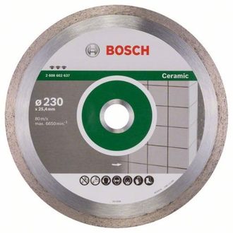 Bosch 2 608 602 637 - Disco De Corte De Diamante Best For Ceramic - 230 X 25,40 X 2,4 X 10 Mm (pack De 1)