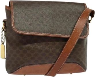 Celine Pre-owned Cross Body Bags, female, Brown, Size: ONE SIZE Pre-owned Vintage Cross Body Bag