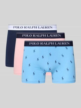 Ralph Lauren Skinny Fit Boxershorts aus Baumwoll-Mix im 3er-Pack in Rosa, Gr&ouml;&szlig;e XXL